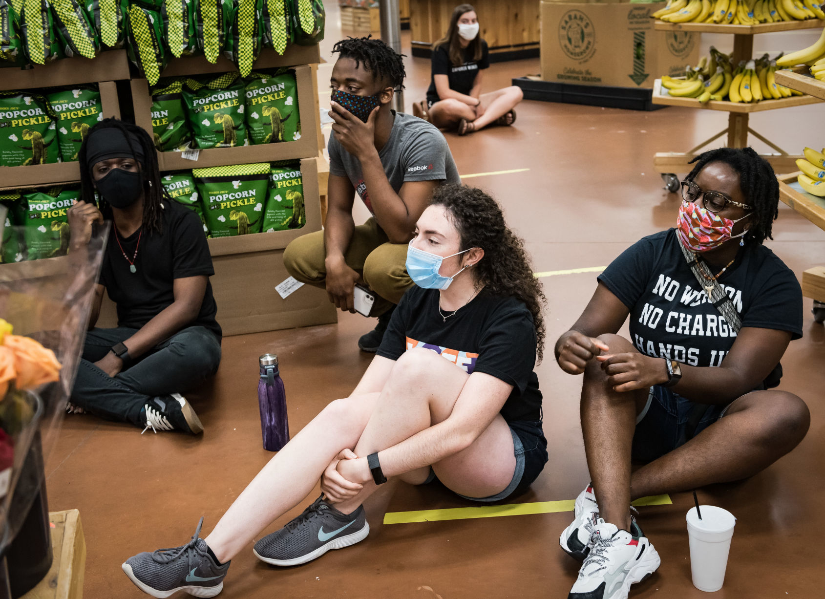 Sit-In Protest at Trader Joe's